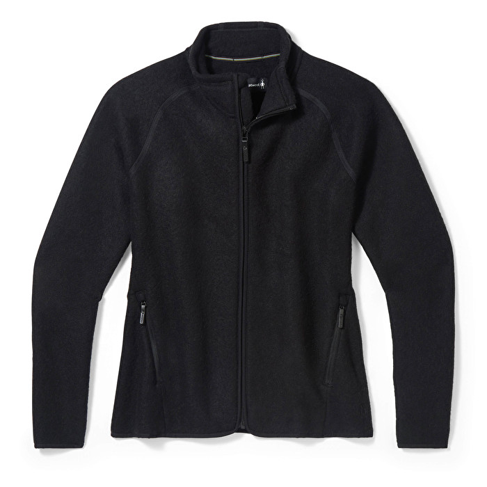 smartwool hudson trail full zip fleece sweater women's