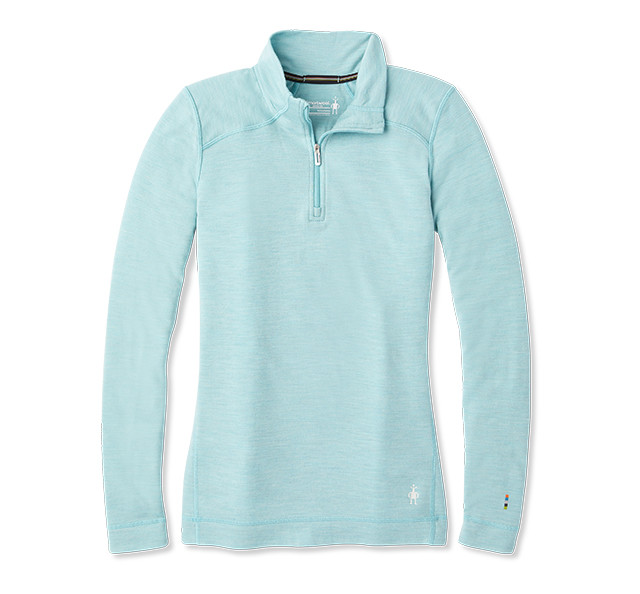 smartwool women's quarter zip