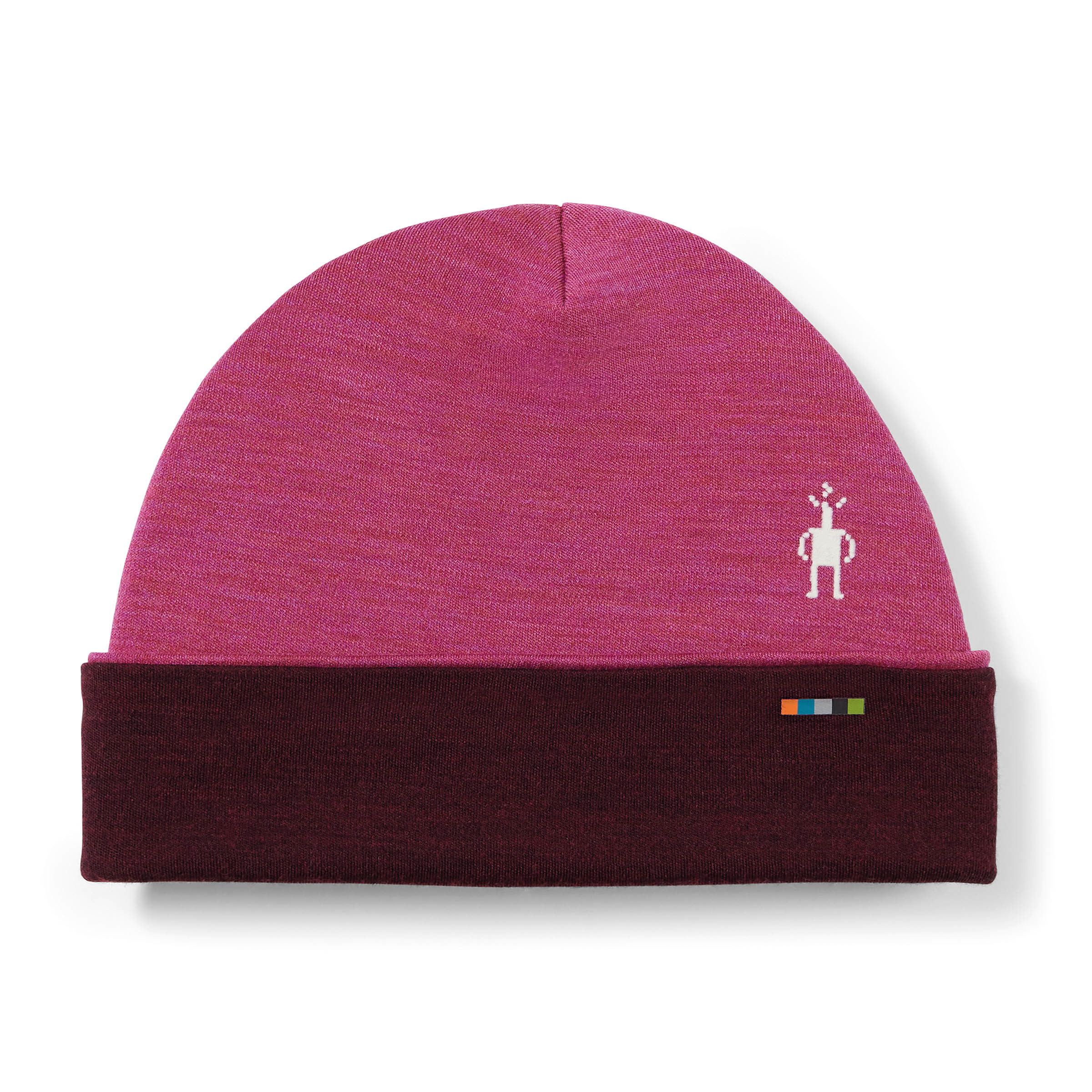 thermal merino reversible cuffed beanie